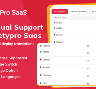 Language Pack Module for SocietyPro SAAS
