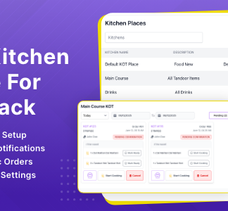 Multi-Kitchen Module for Tabletrack